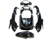 kit 6 carenages noir honda sh 125cc 2001 a 2003