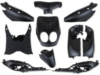 kit 10 carenages noir mat mbk ovetto yamaha neo s 2008 a 2010