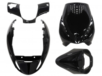 kit 4 carenages noir piaggio zip depuis 2000