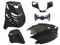 kit 5 carenages noir piaggio zip sp ii