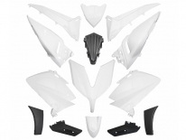 kit 14 carenages blanc competition yamaha t max 530cc 2015 a 2016
