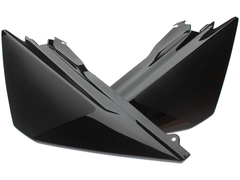 Kit Carénages Derbi Senda Teknix - 6 Pièces Noires Pour Moto Cross
